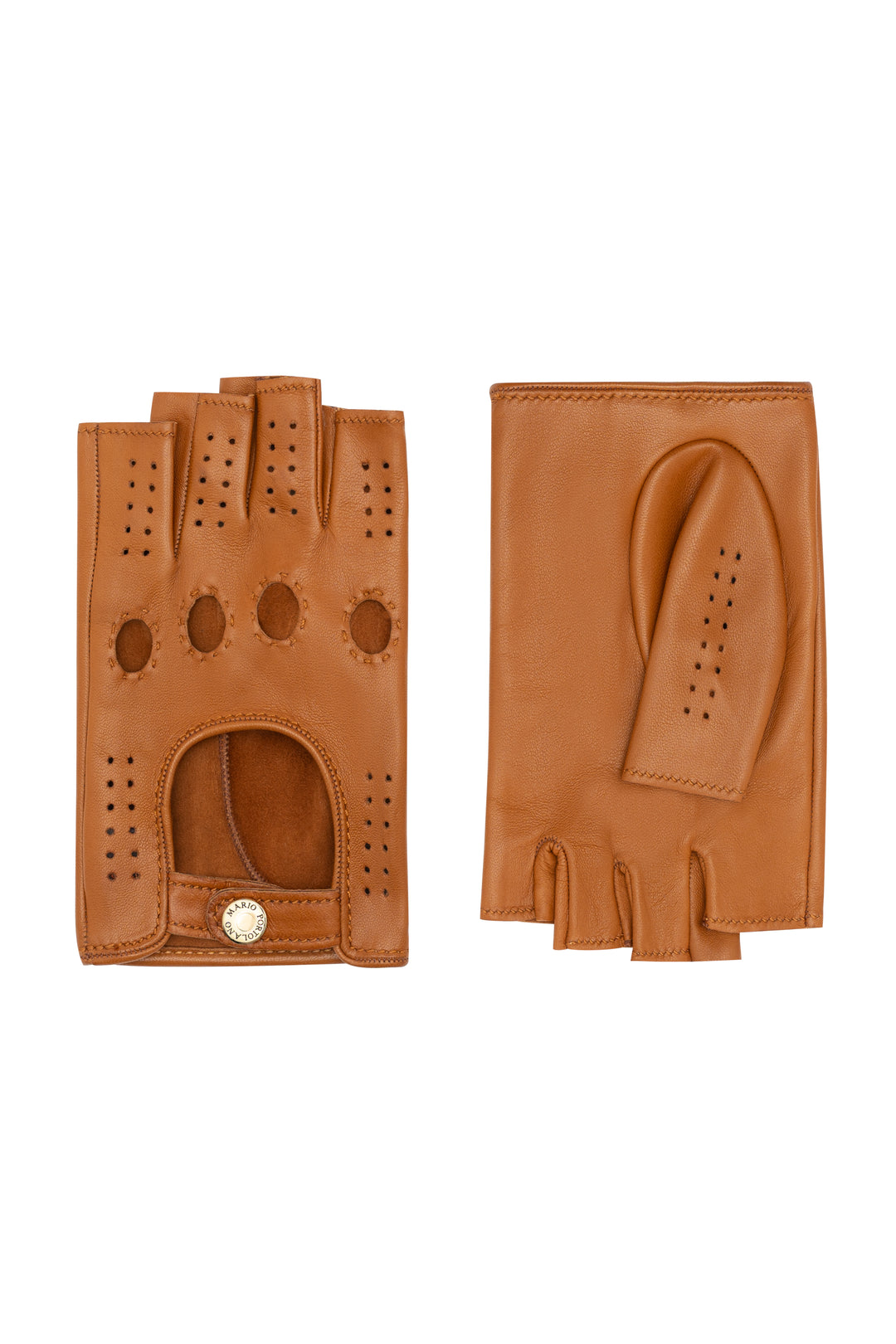 Guanti donna finger-less - Celeste