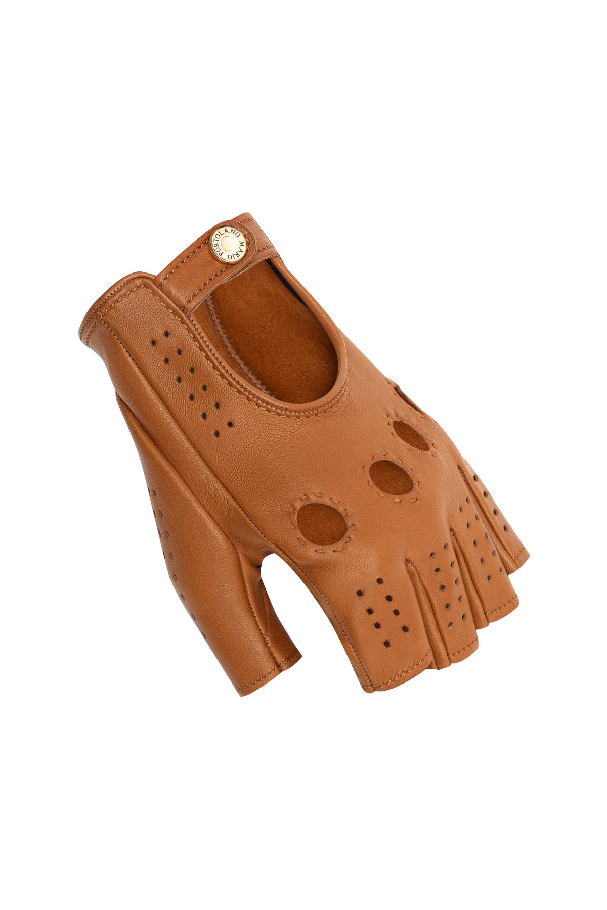 Women's Fingerless Gloves - Light Blue