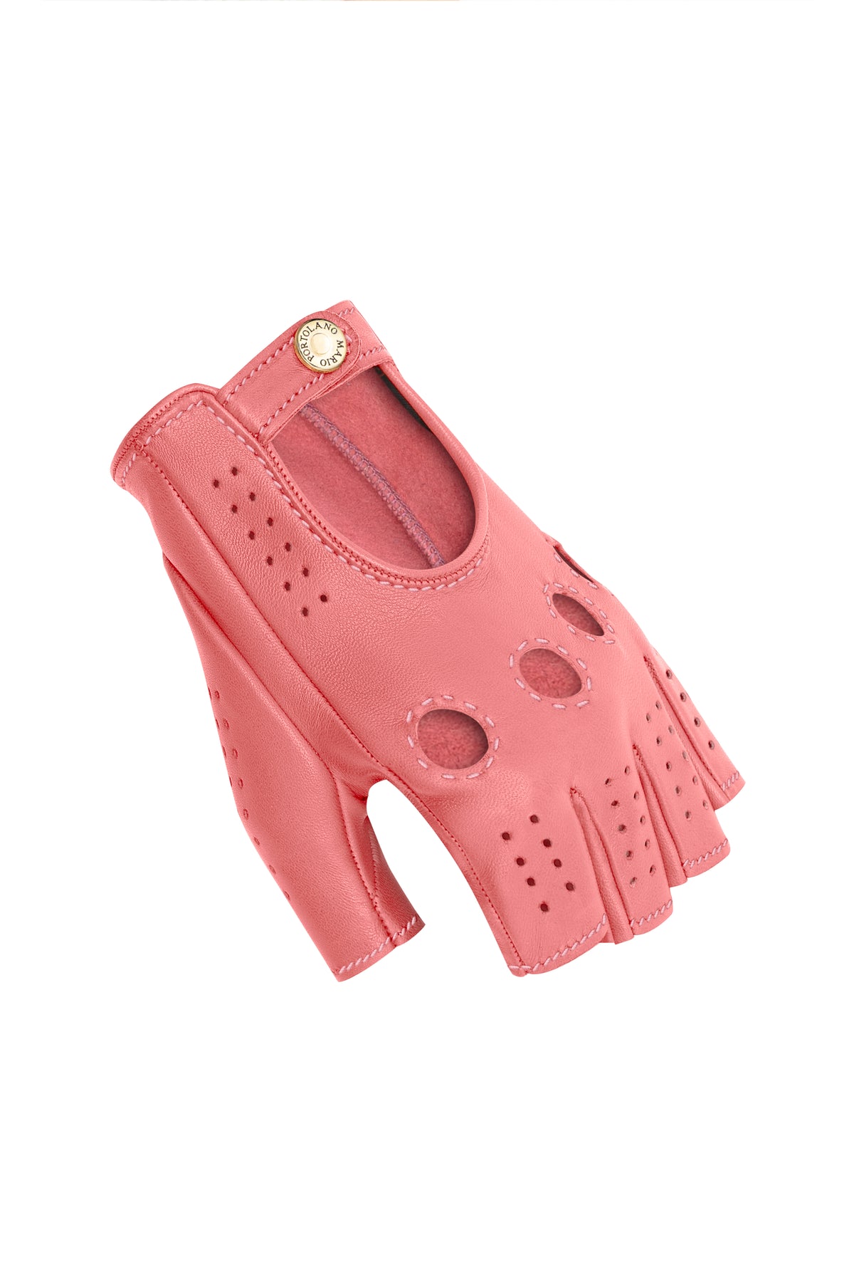 Women's Fingerless Gloves - Light Blue