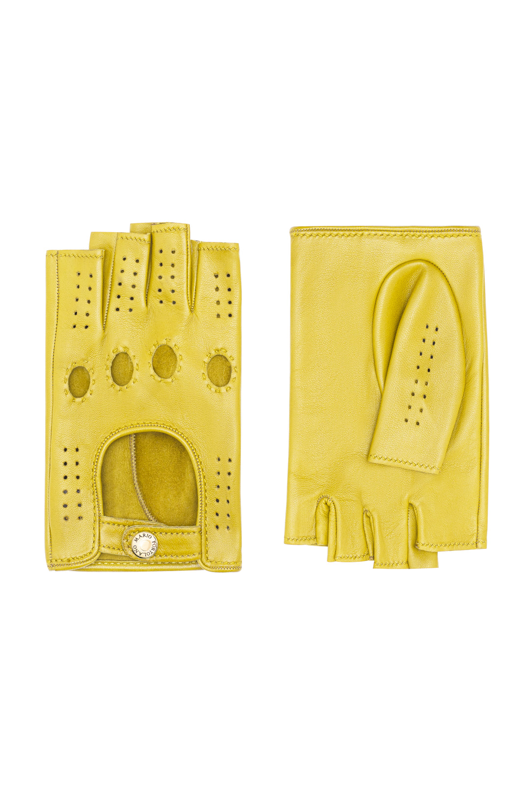 Guanti donna finger-less - Celeste