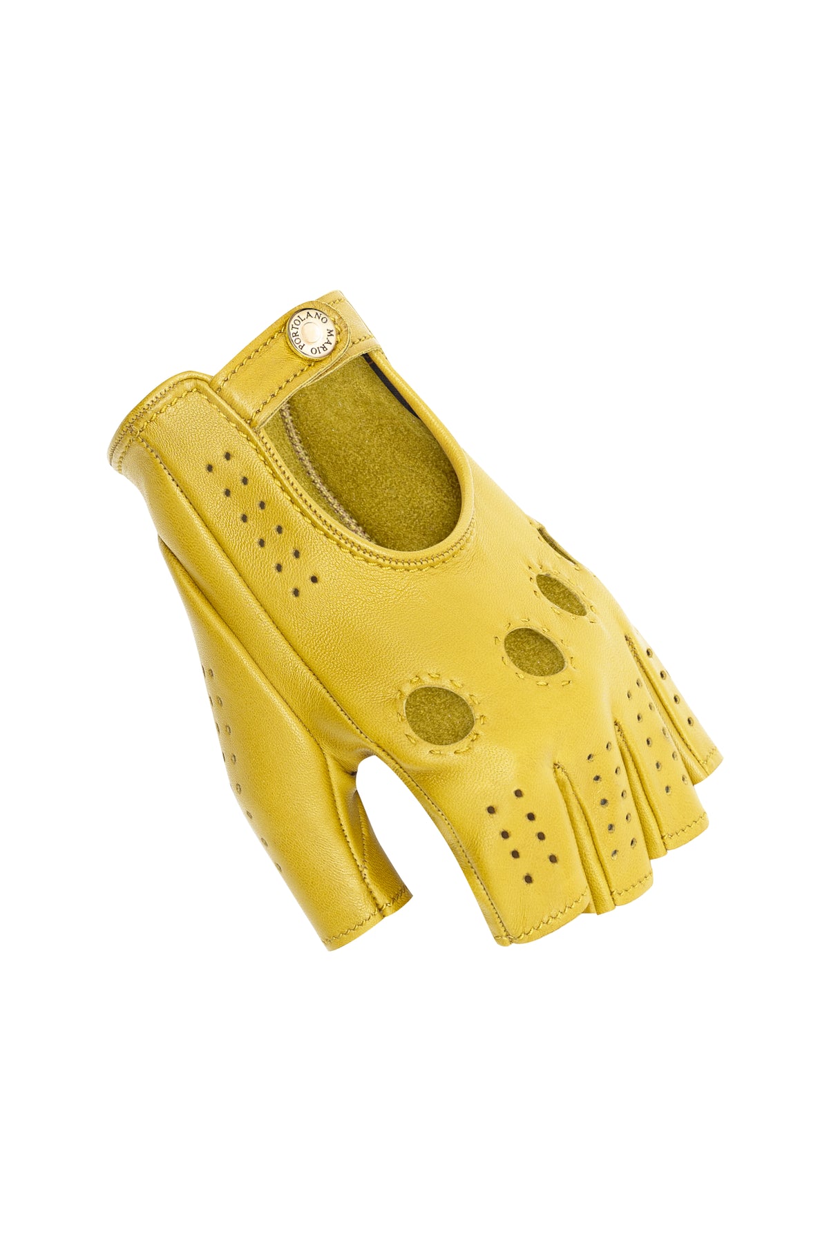 Women's Fingerless Gloves - Light Blue