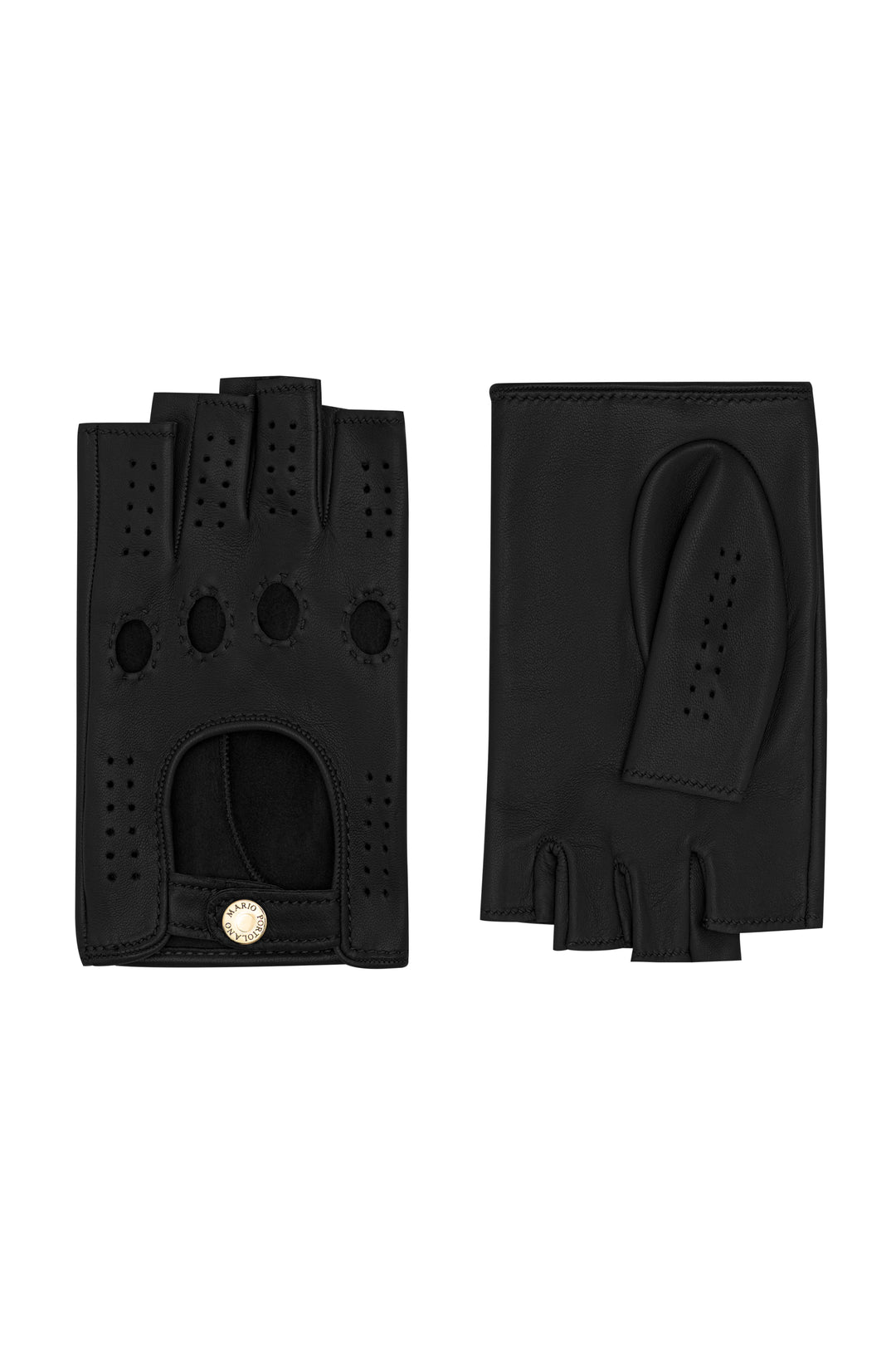 Guanti donna finger-less - Celeste